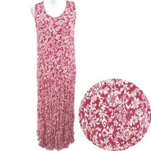 NWOT Woman Within Floral Maxi Dress - Size 12 Petite (Small Petite)